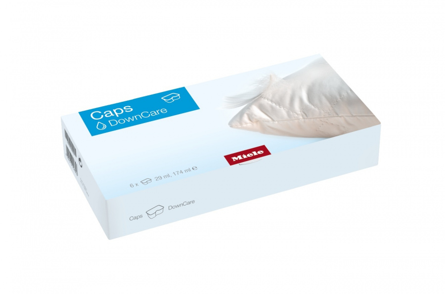 Средство для стирки изделий из пуха DownCare Caps,6 шт. Miele купить в Волгограде | Всегда в наличии! | Артикул 10756350 | Официальный сайт