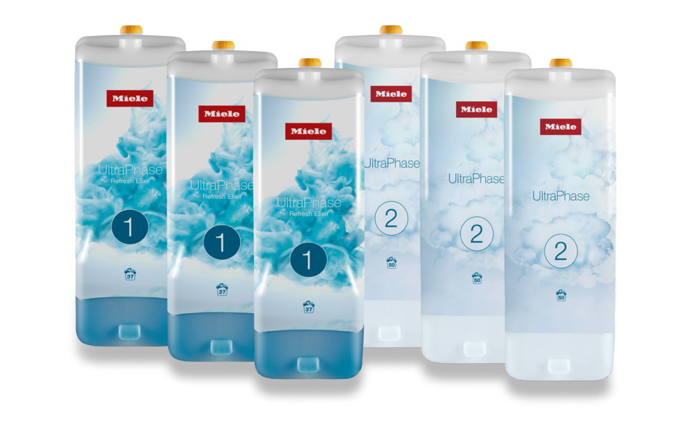 Набор картриджей для стирки UltraPhase Refresh Elixir (6 шт) Miele купить в Волгограде | Всегда в наличии! | Артикул 11615140 | Официальный сайт